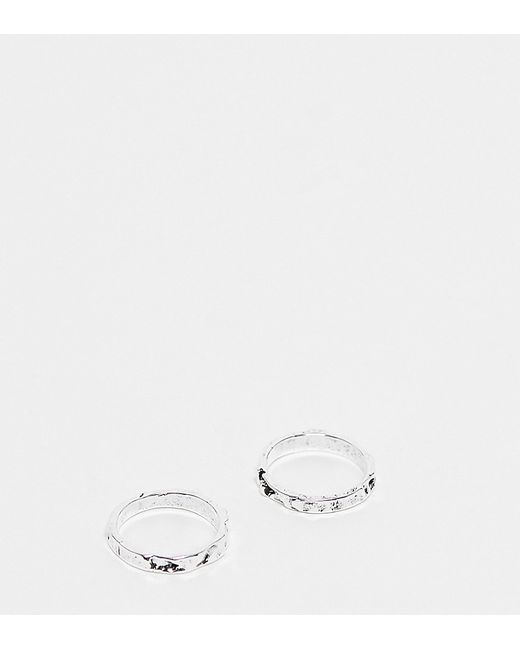 Faded Future rough cut band ring pack