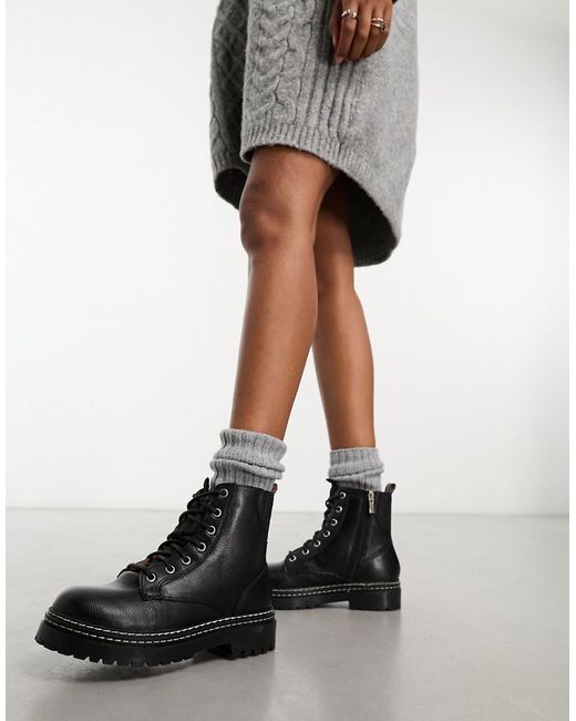 River Island lace up boot