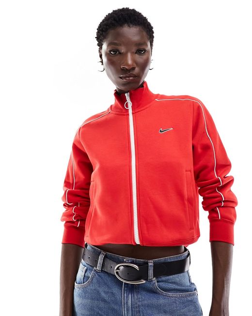 Nike Streetwear track fleece jacket university