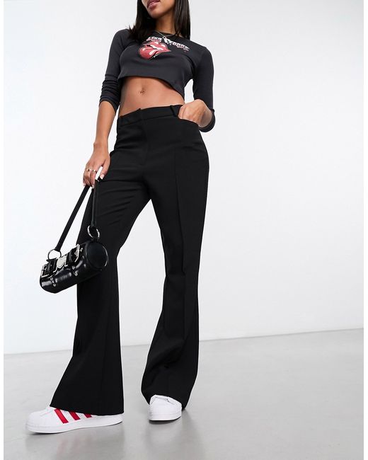 Ever New Selena pintuck tailored flare pants