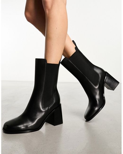 Other Stories soft square heeled ankle boots