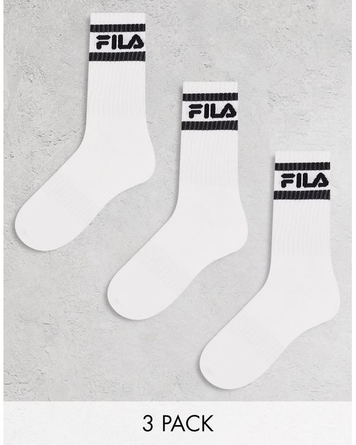 Fila 3 pack crew socks