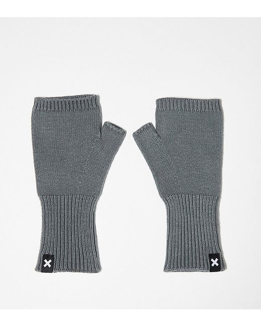 Collusion knitted sleeveless gloves