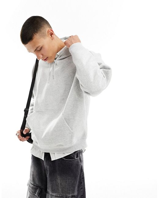 Weekday relaxed heavyweight jersey hoodie