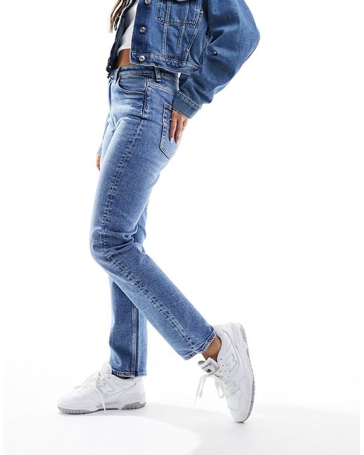 Other Stories high rise slim leg jeans river