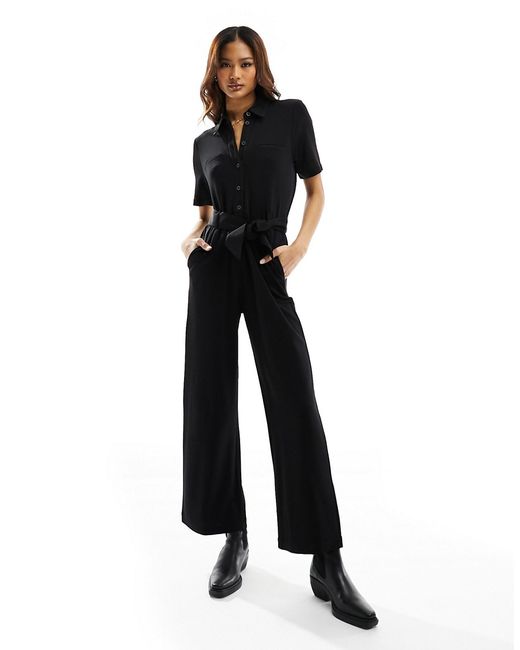 Other Stories belted jersey jumpsuit