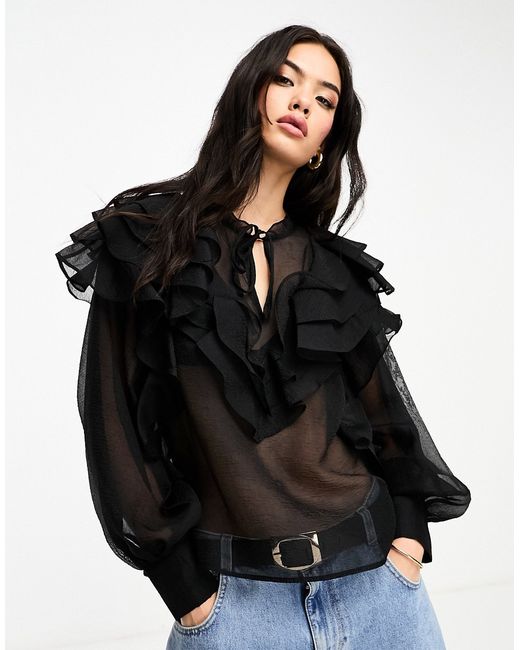 Other Stories ruffle blouse