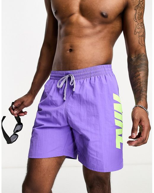 Nike Swimming Icon Volley 7-inch graphic swim shorts