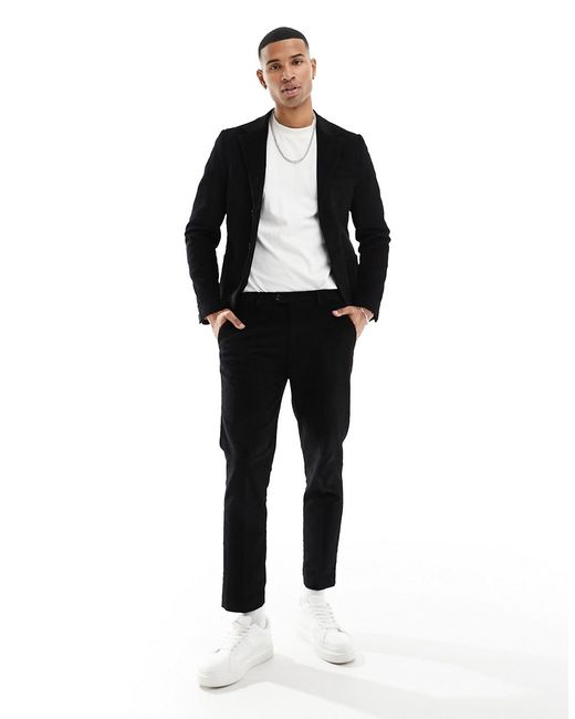 Gianni Feraud skinny suit jacket cord