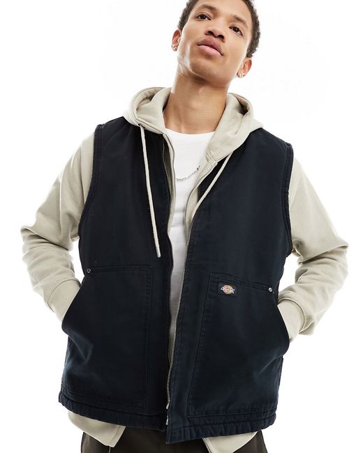 Dickies Duck canvas vest stone washed