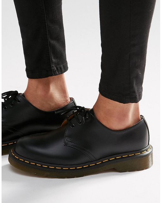 Dr. Martens 1461 3-Eye smooth leather oxford shoes-