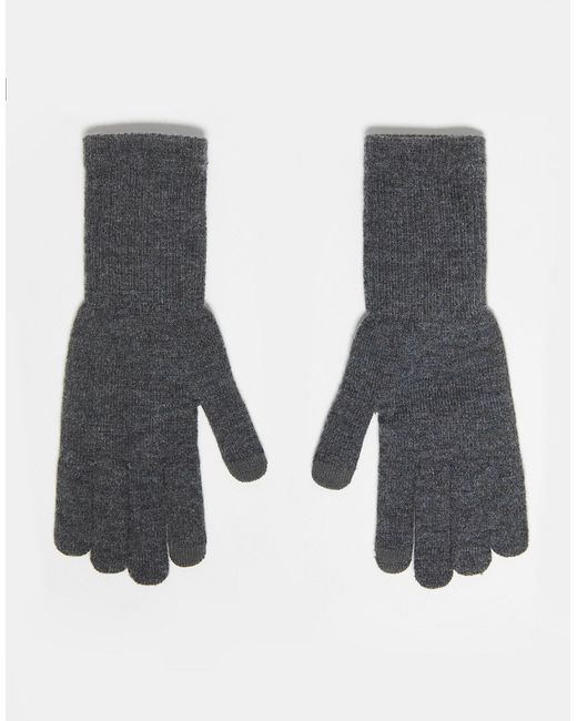 My Accessories Man touch screen knitted gloves