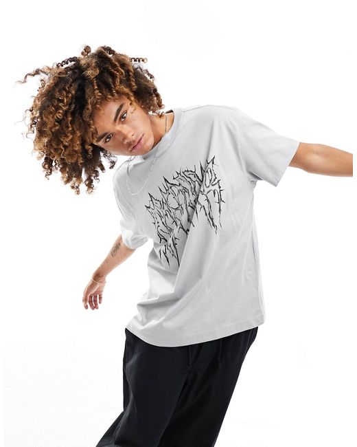 Weekday oversized T-shirt with dreamer graphic print