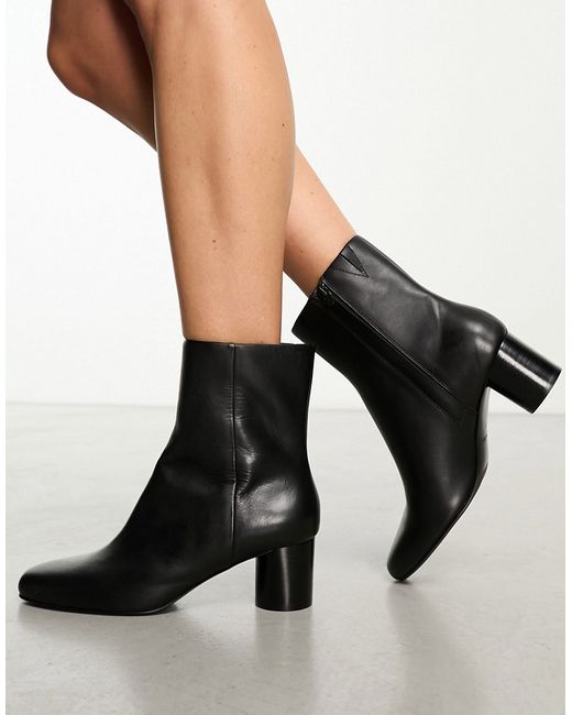 Other Stories soft round heeled ankle boots