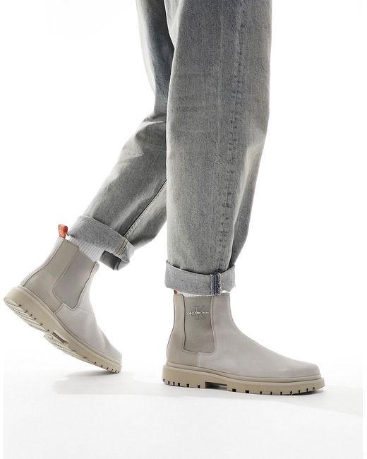 Calvin Klein Jeans Eva suede chelsea boots