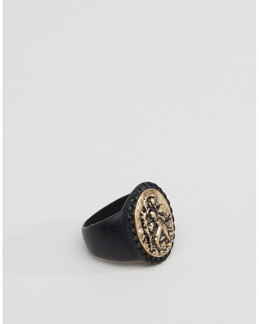 Icon Brand Chunky Signet Ring In