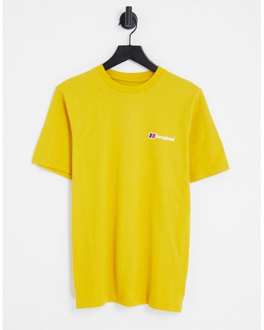Berghaus Classic Logo t-shirt mustard-
