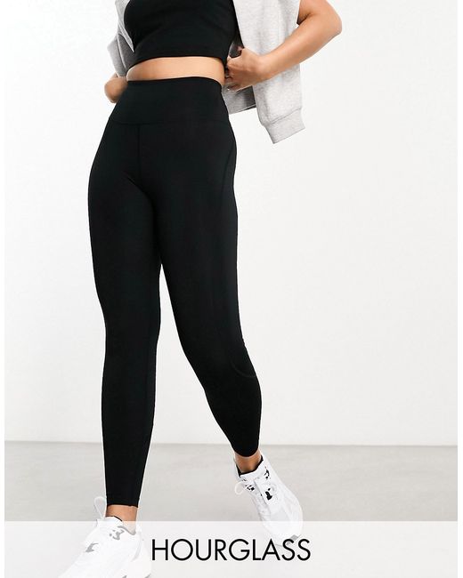 Asos 4505 Hourglass icon 7 legging with bum sculpt seam detail and pocket-