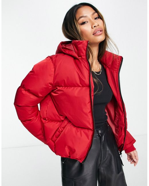 French Connection hooded padded jacket