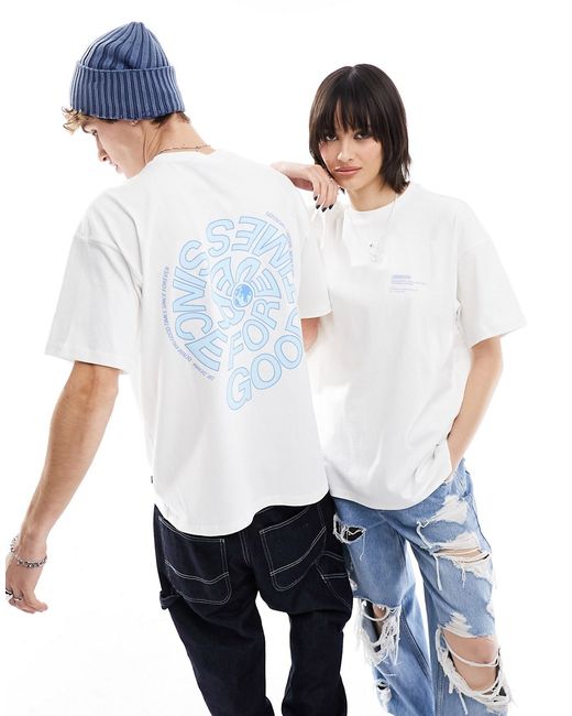 Dr Denim Trooper relaxed fit t-shirt with good times since forever back graphic print