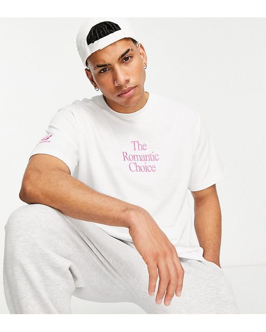 New Balance The Romantic Choice T-shirt and pink Exclusive to