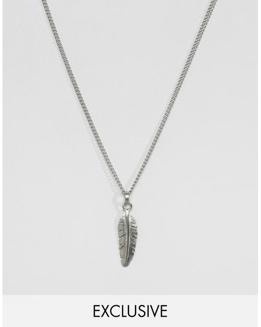 Simon Carter Feather Necklace Exclusive To
