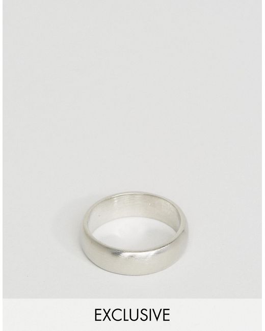 Simon Carter Brushed Band Ring Exclusive To