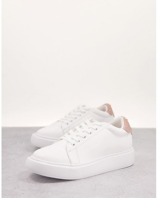 Lipsy lace-up flatform sneakers