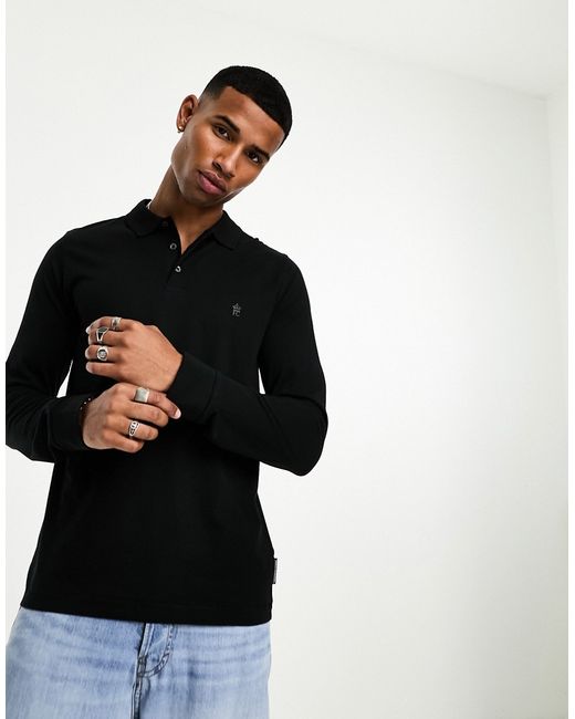 French Connection long sleeve polo