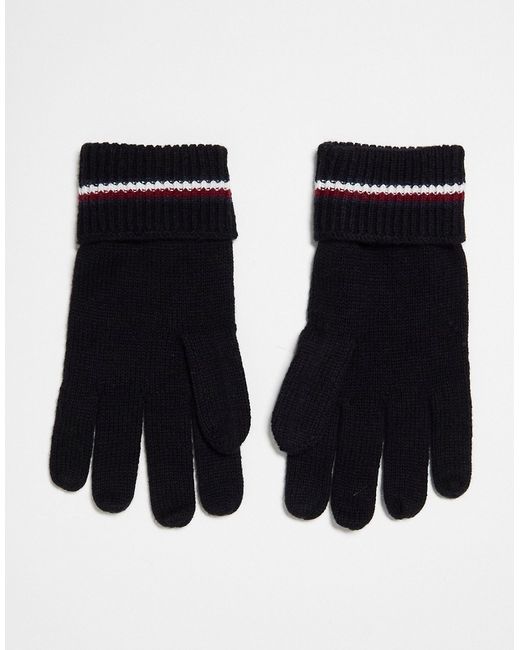Tommy Hilfiger corporate knit gloves