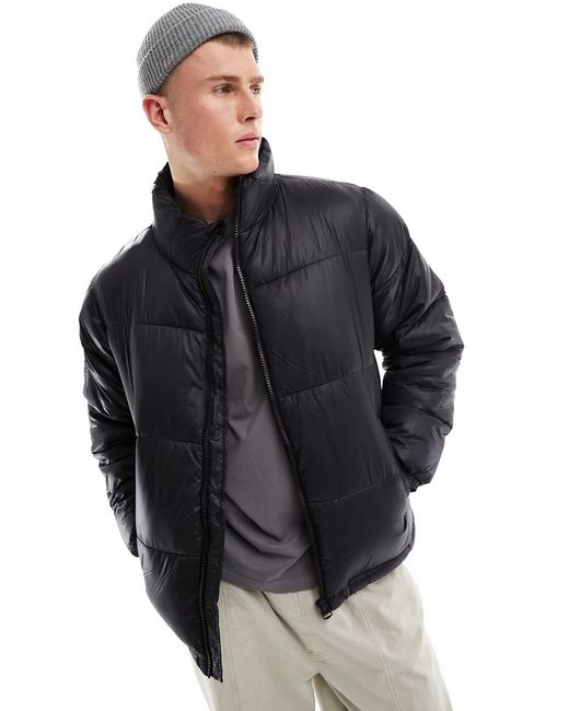 Only & Sons hi-shine puffer jacket