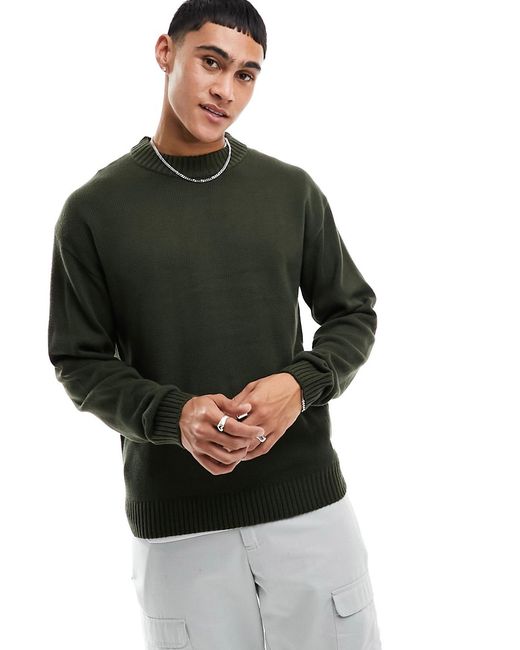 Jack & Jones Essentials knitted sweater with drop shoulder
