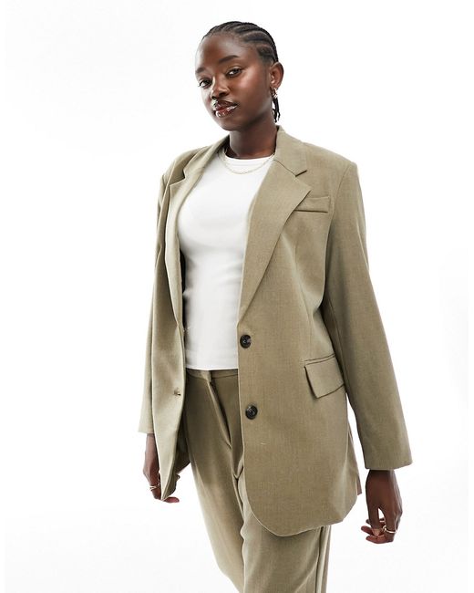 Vero Moda oversized tailored blazer part of a set-