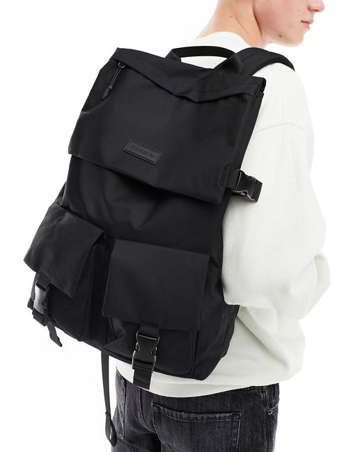 Consigned double pocket backpack