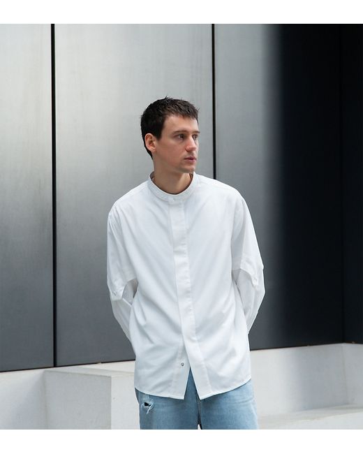 Labelrail x Isaac Hudson soft oversized sleeve detail shirt off-