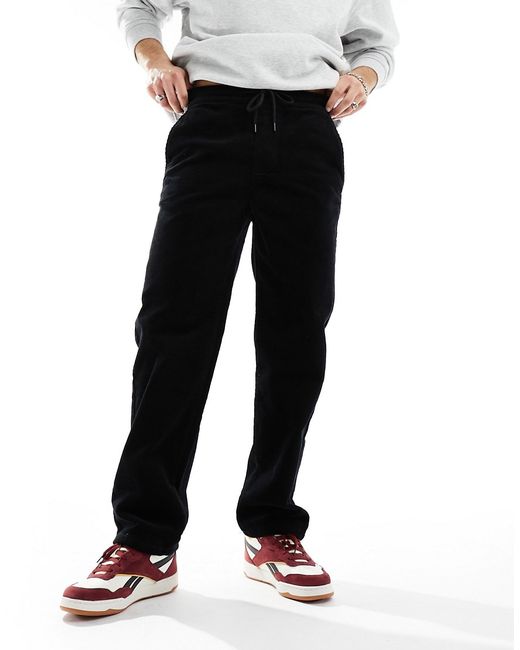 Only & Sons loose fit cord pants with elasticated waist