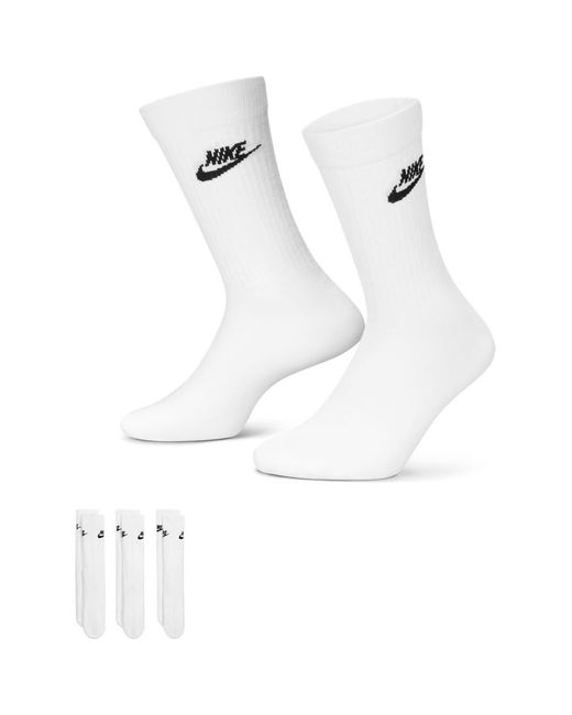 Nike 3 pack crew socks