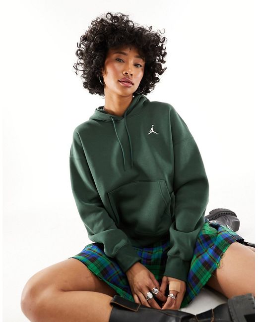 Nike Jordan Brooklyn fleece hoodie jade