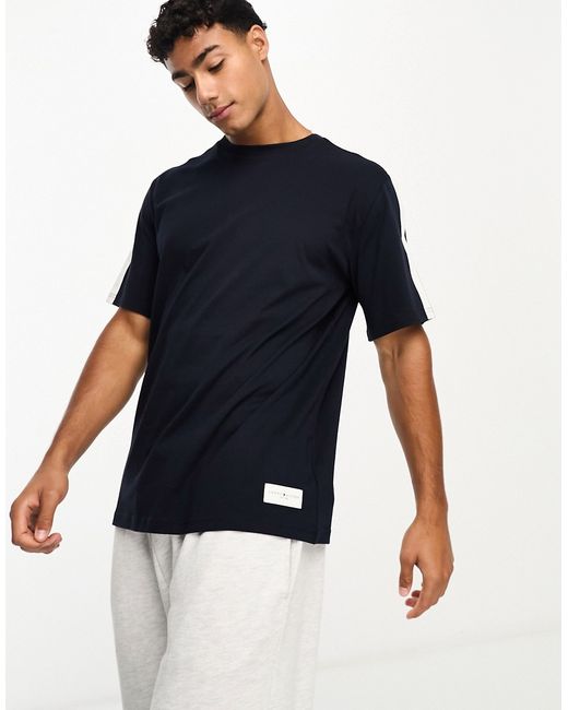 Tommy Hilfiger lounge T-shirt with logo taping