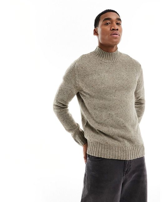 Jack & Jones thick sweater with high neck