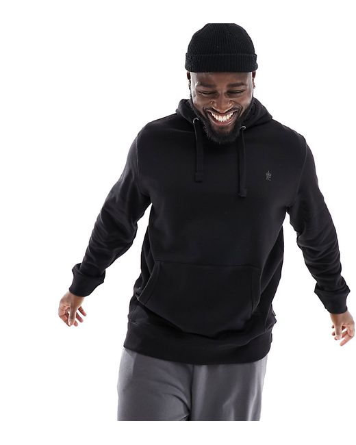 French Connection Plus overhead hoodie black-