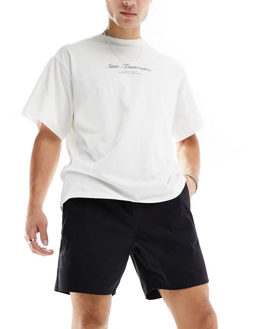 Weekday Olsen regular fit shorts