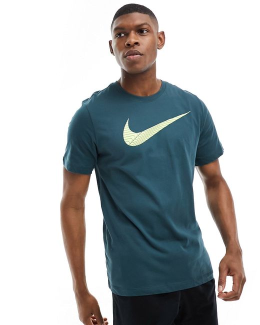 Nike Training Dri-FIT Swoosh T-shirt dark