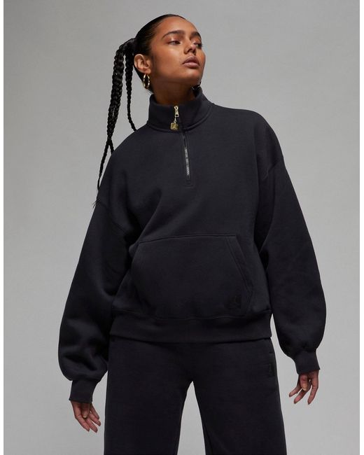 Nike Jordan Flight fleece quarter zip sweatshirt