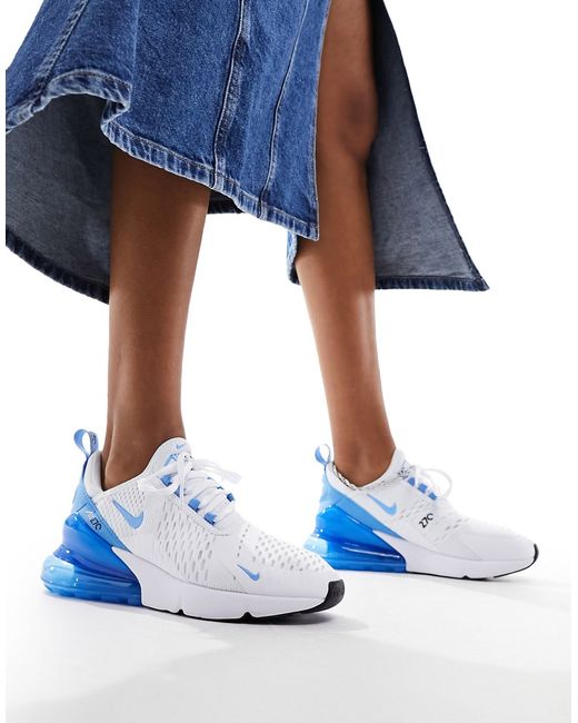 Nike Air Max 270 Sneakers and blue