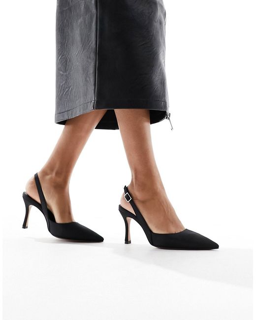 Asos Design Samber 2 slingback stiletto heels
