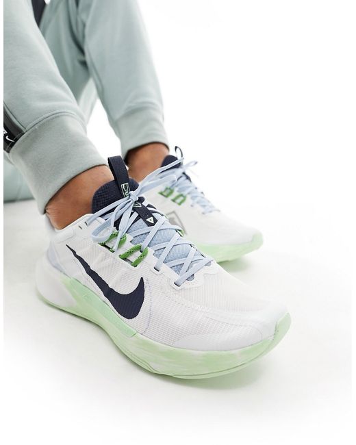 Nike Running Juniper Trail 2 sneakers and green