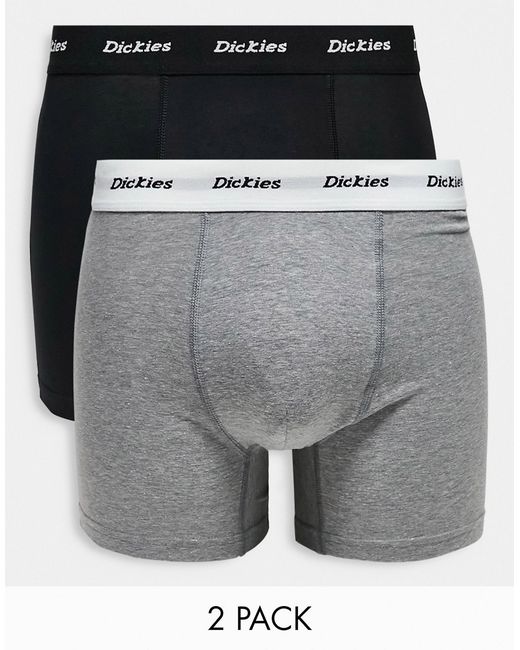 Dickies 2 pack trunk boxers and gray multipack