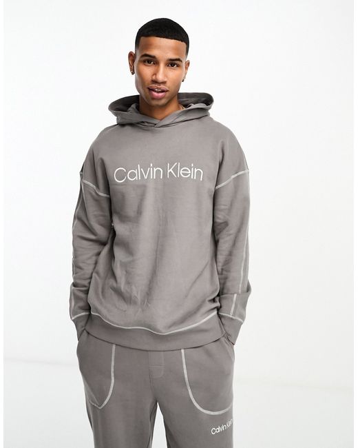 Calvin Klein Future Shift hoodie charcoal