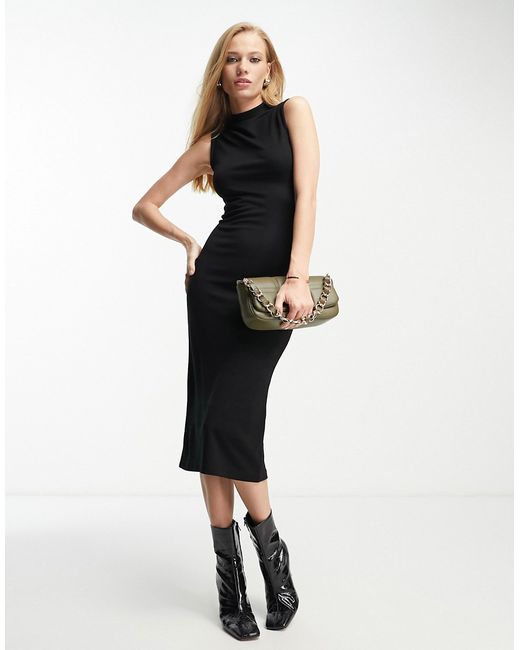French Connection Manhattan jersey bodycon dress